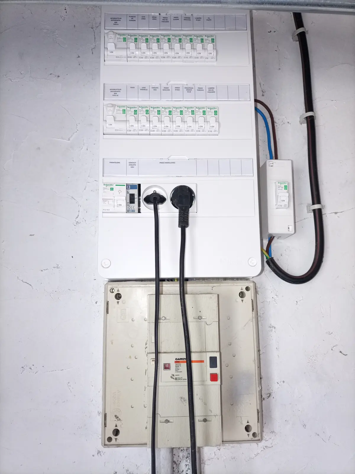 Nouveau coffret électrique à Boëge — Pral'Elec, Boëge