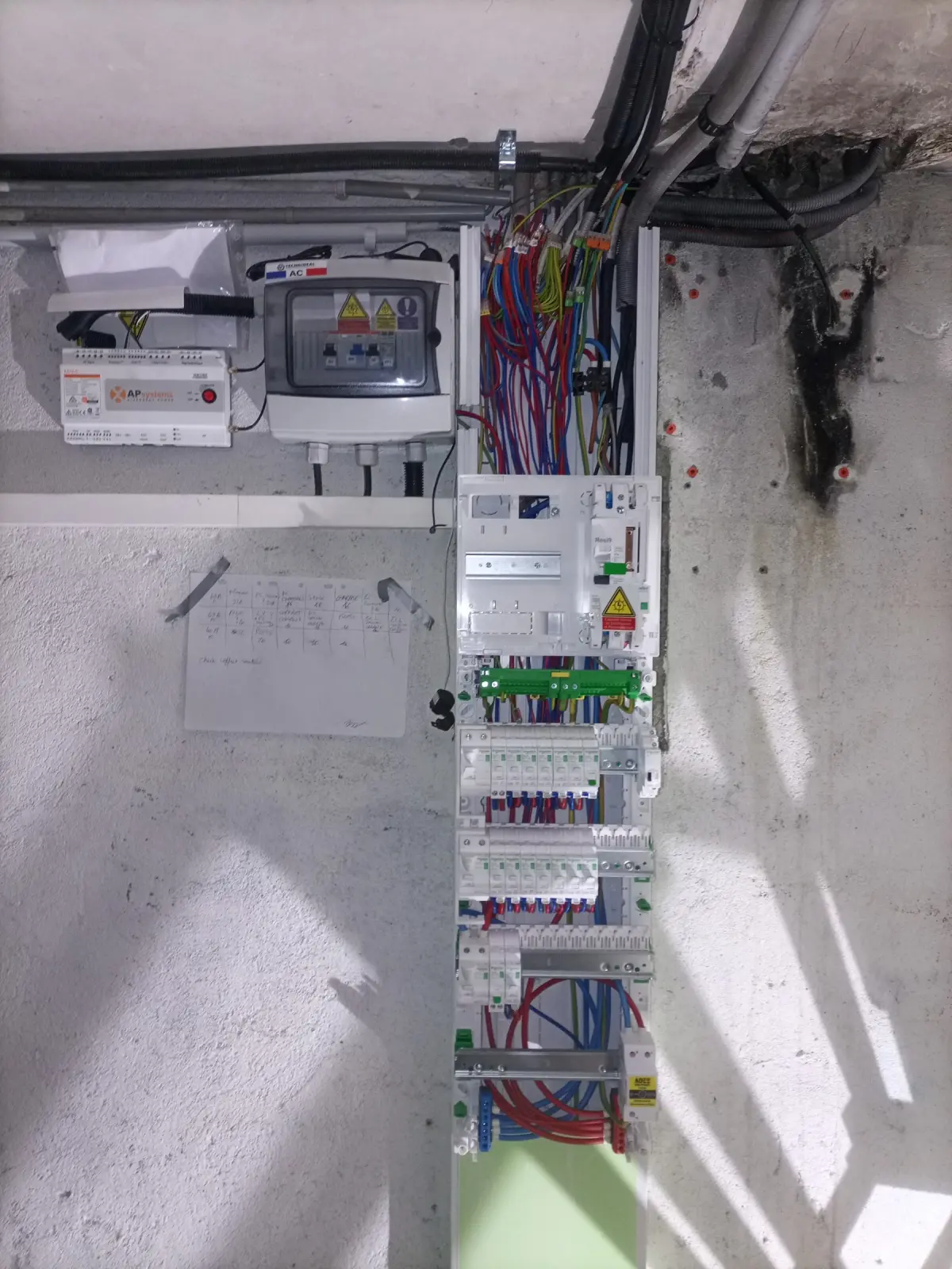 Remise en état du coffret électrique — Pral'Elec, Collonges sous Salève