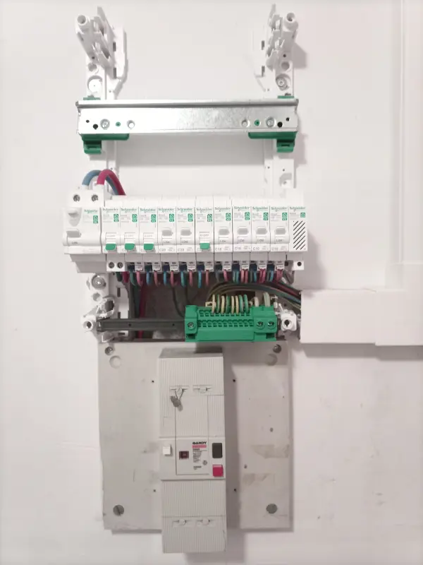 Après travaux — Remise aux normes coffret, Bonneville — Pral'Elec électricien