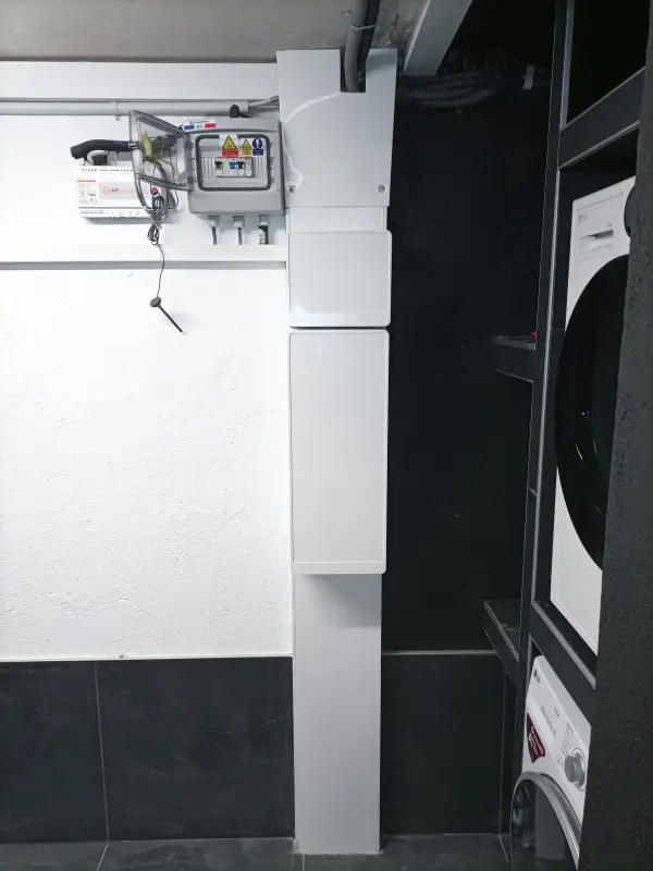 Après travaux — Remise en état du coffret électrique, Collonges sous Salève — Pral'Elec électricien