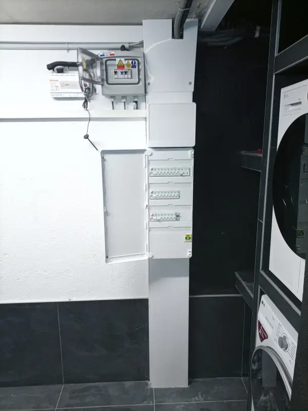 Après travaux — Remise en état du coffret électrique, Collonges sous Salève — Pral'Elec électricien