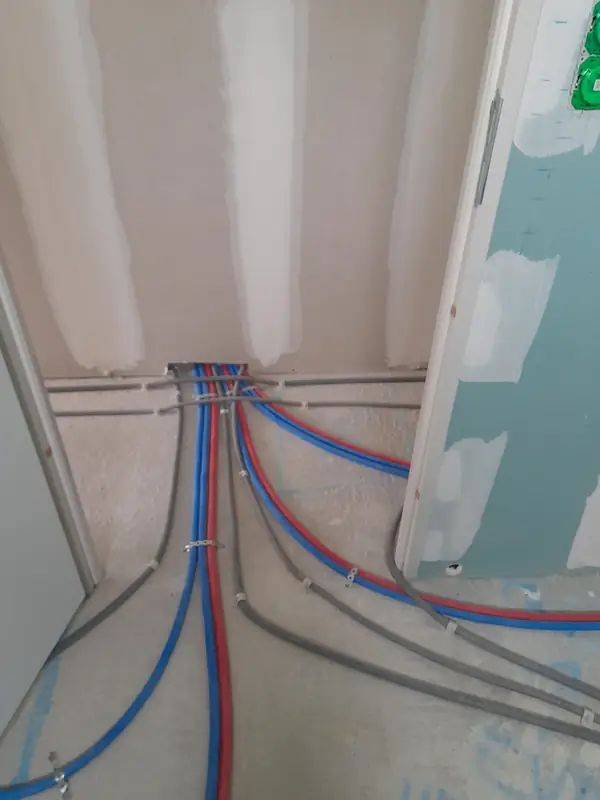 Distribution en étoile — Électricité complète d'une maison neuve, Haute-Savoie — Pral'Elec électricien