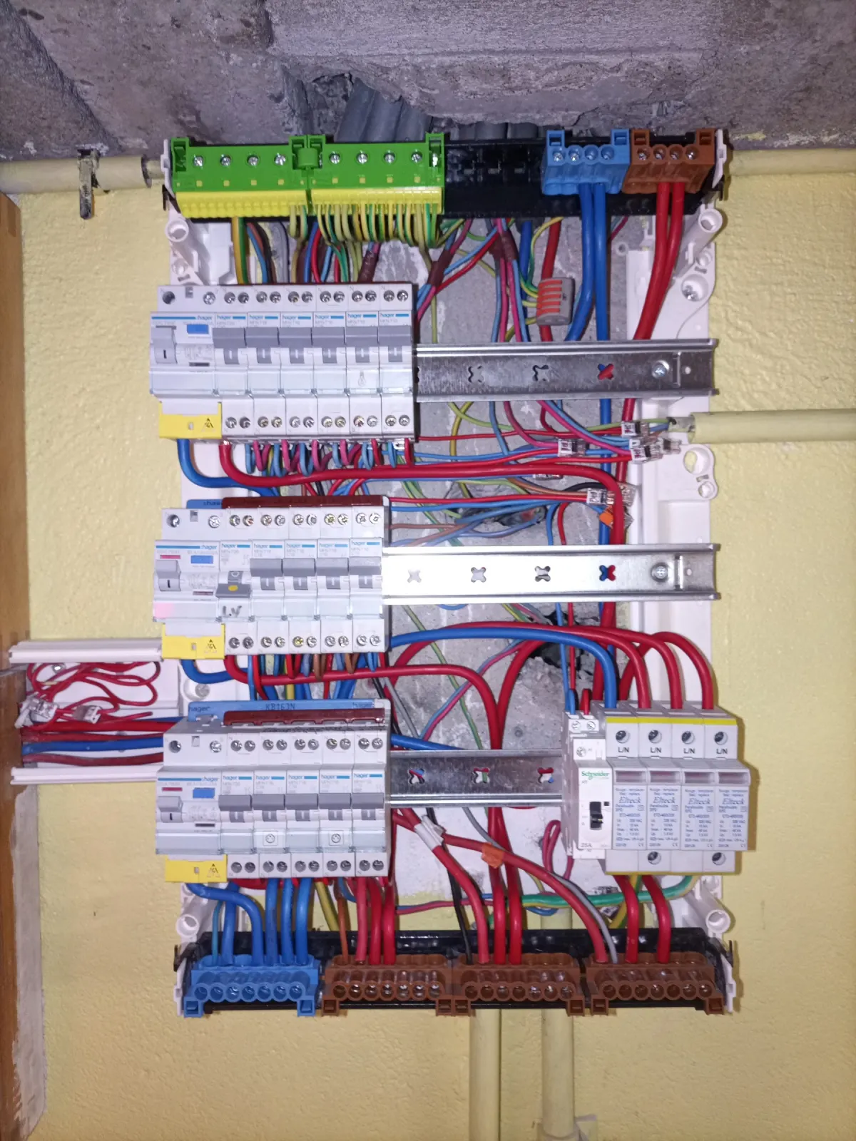 Changement de tableau électrique — PRAL'ELEC